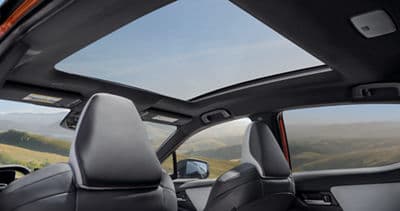 2026 Subaru Uncharted panoramic glass roof with power sunshade