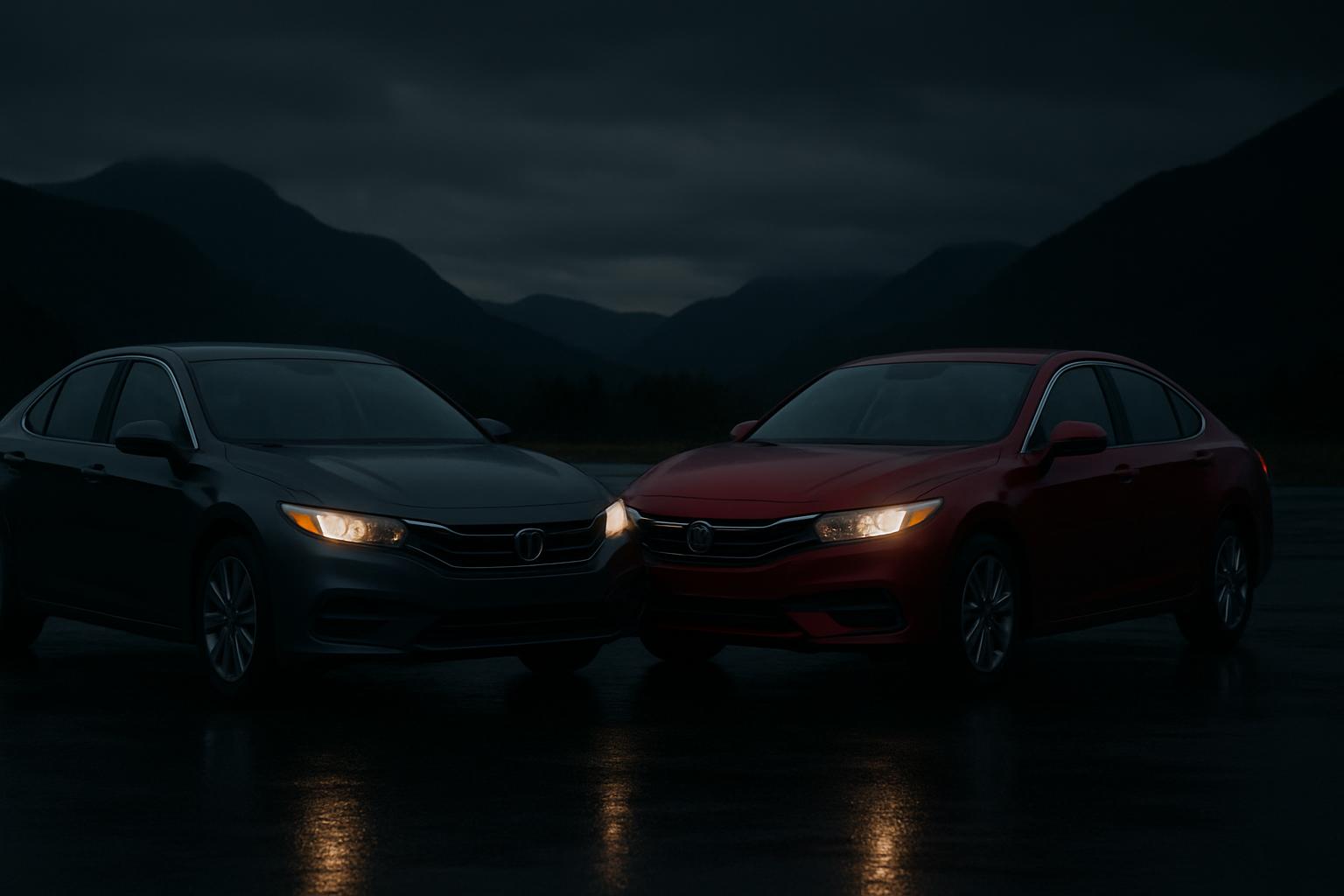 Toyota Camry vs Honda Accord comparison
